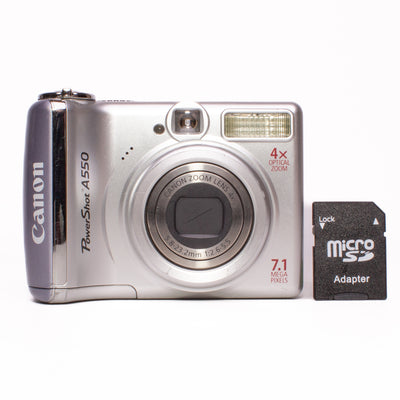Canon PowerShot A550 7.1MP Digital Camera