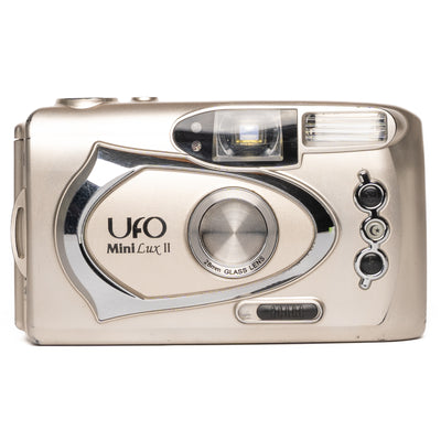 UFO Mini Lux II 35mm Gold Film Camera - Good - SESKO