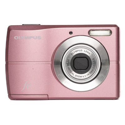 Olympus FE-26 12.0MP Pink Digital Camera - Good - SESKO