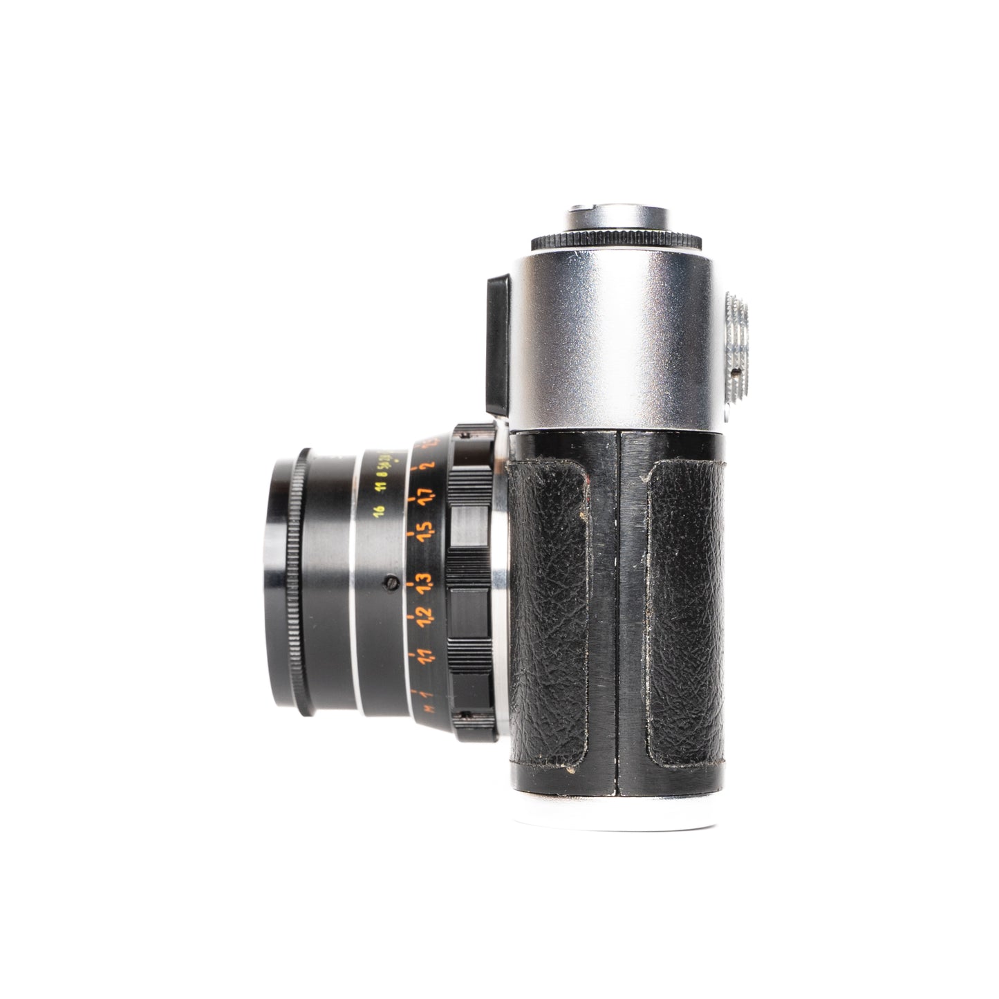 FED 5V with Industar-61 L/D Made in USSR Black/Silver Film Camera - Good - SESKO