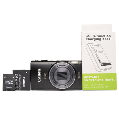 Canon IXUS 275 HS 20.2MP Black Digital Camera - Well Used - SESKO