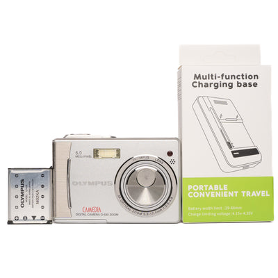Olympus CAMEDIA D-630 ZOOM 5.0MP Silver Digital Camera - Good - SESKO