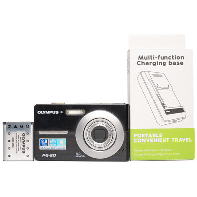 Olympus FE-20 8.0MP Black Digital Camera - Good - SESKO