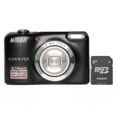 Nikon CoolPix L27 16.1MP Black Digital Camera - Good - SESKO
