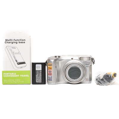 Nikon Coolpix 4800 4.0MP Silver Digital Camera - Good - SESKO