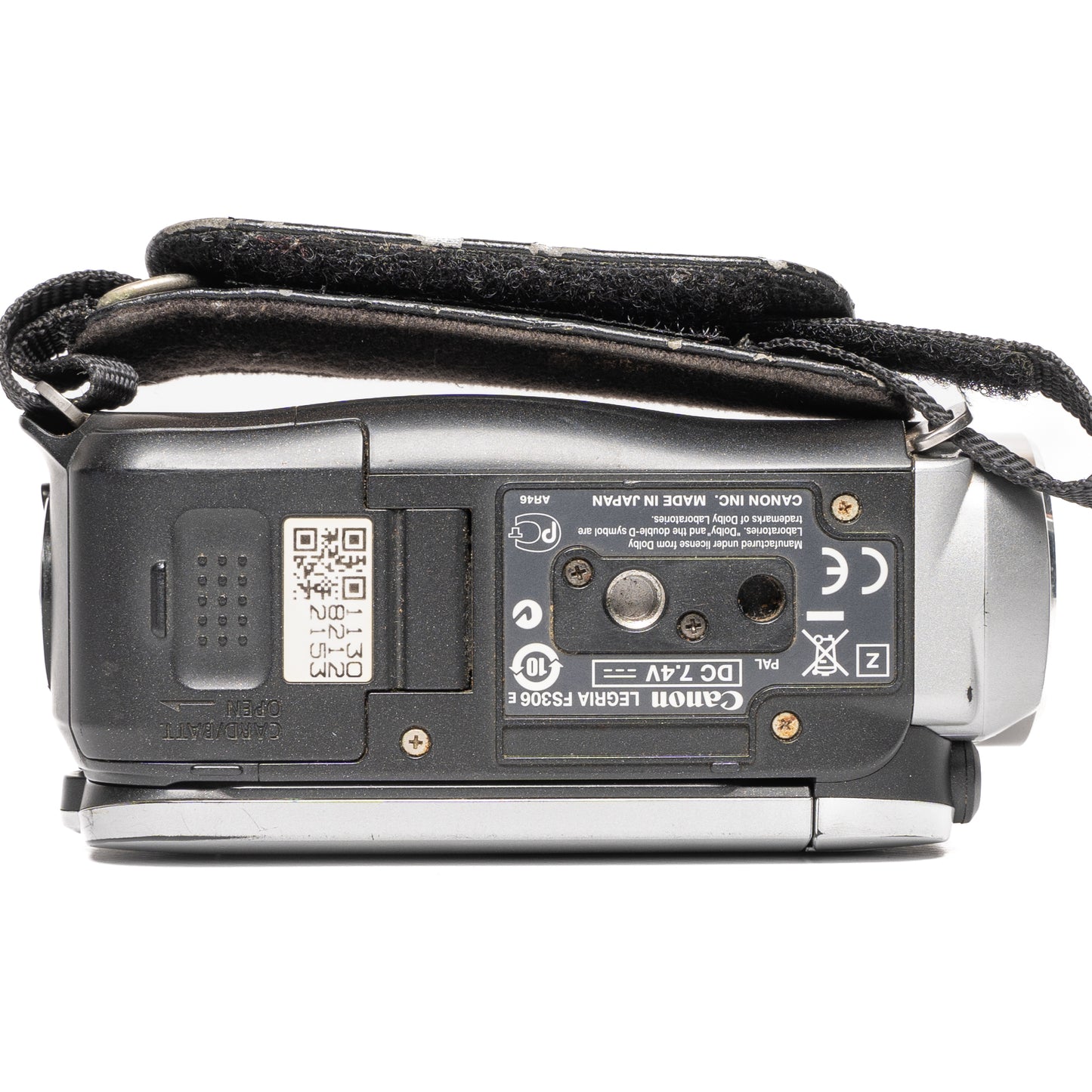 Canon Legria FS306 Silver Digital Camcorder - Good - SESKO