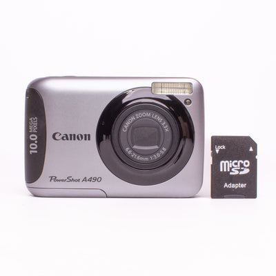 Canon PowerShot A490 10.0MP Digital Camera