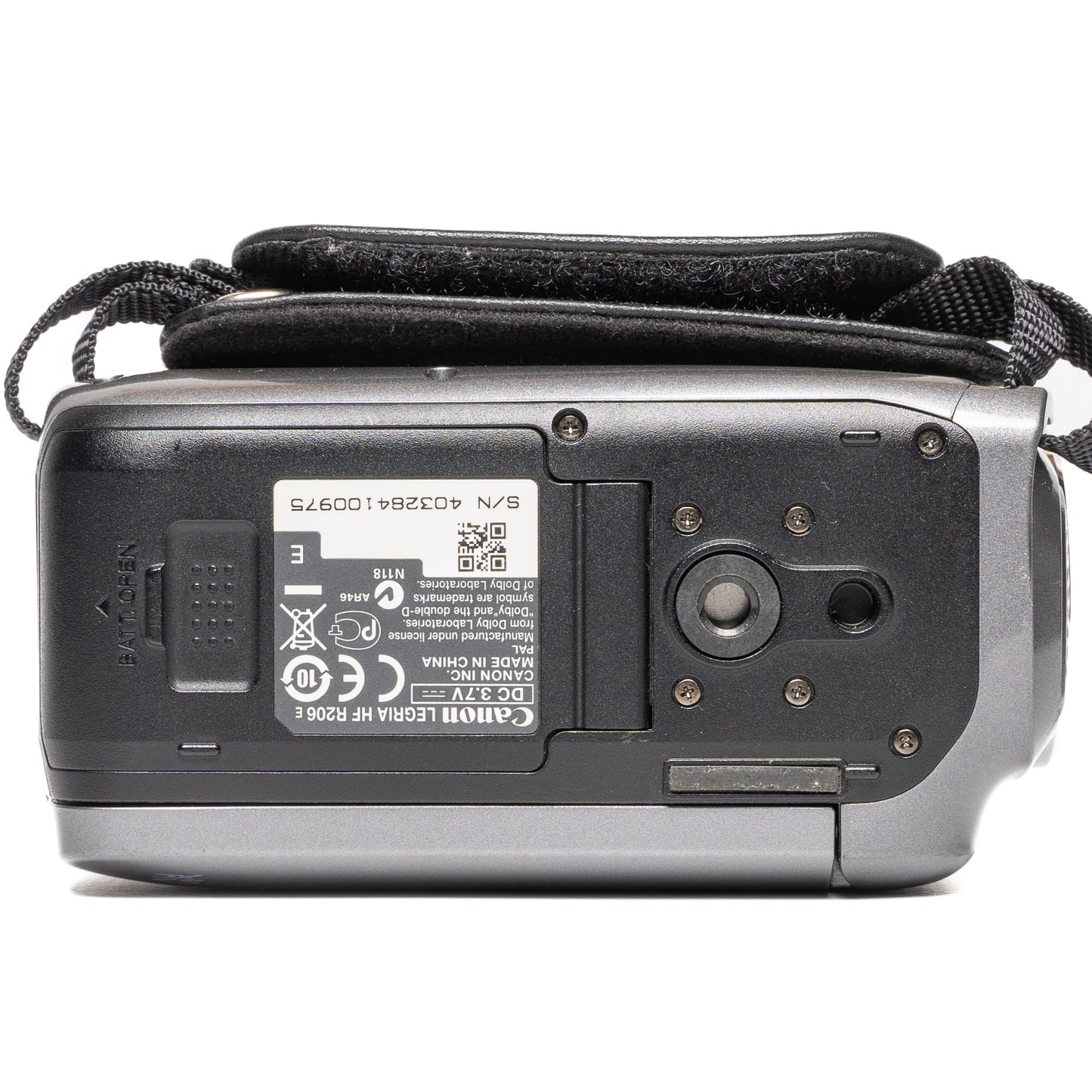 Canon LEGRIA HF R206 HD Flash Memory PAL Camcorder