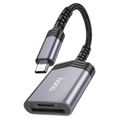 Type-c or lightning memory card reader (sd & microsd card)