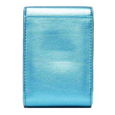 Olympus vintage camera case in blue pearl