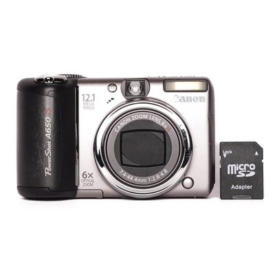 Canon PowerShot A650 12.1MP Digital Camera