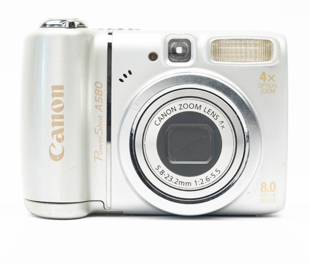Canon PowerShot A580 8.0MP Silver - Well Used