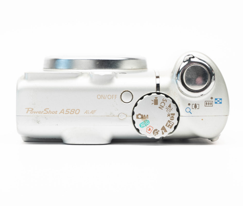 Canon PowerShot A580 8.0MP Silver - Well Used