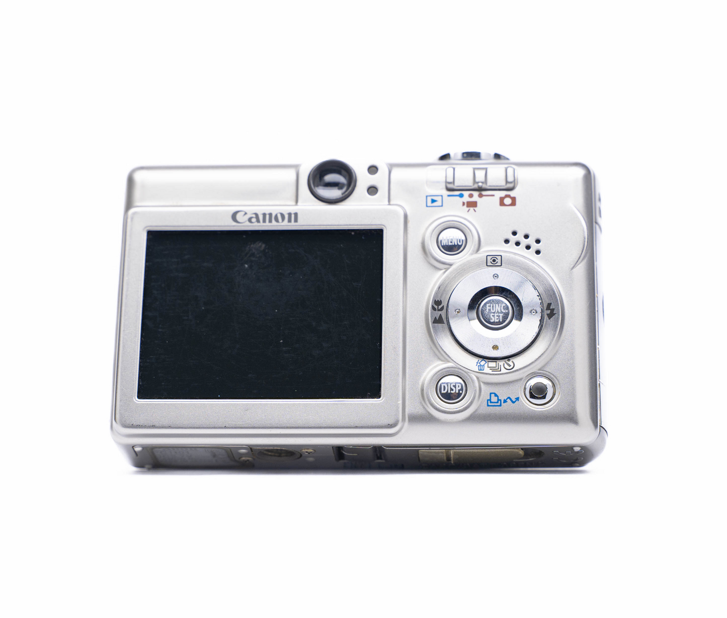 Canon Digital IXUS 40 4.0MP Silver - Well Used