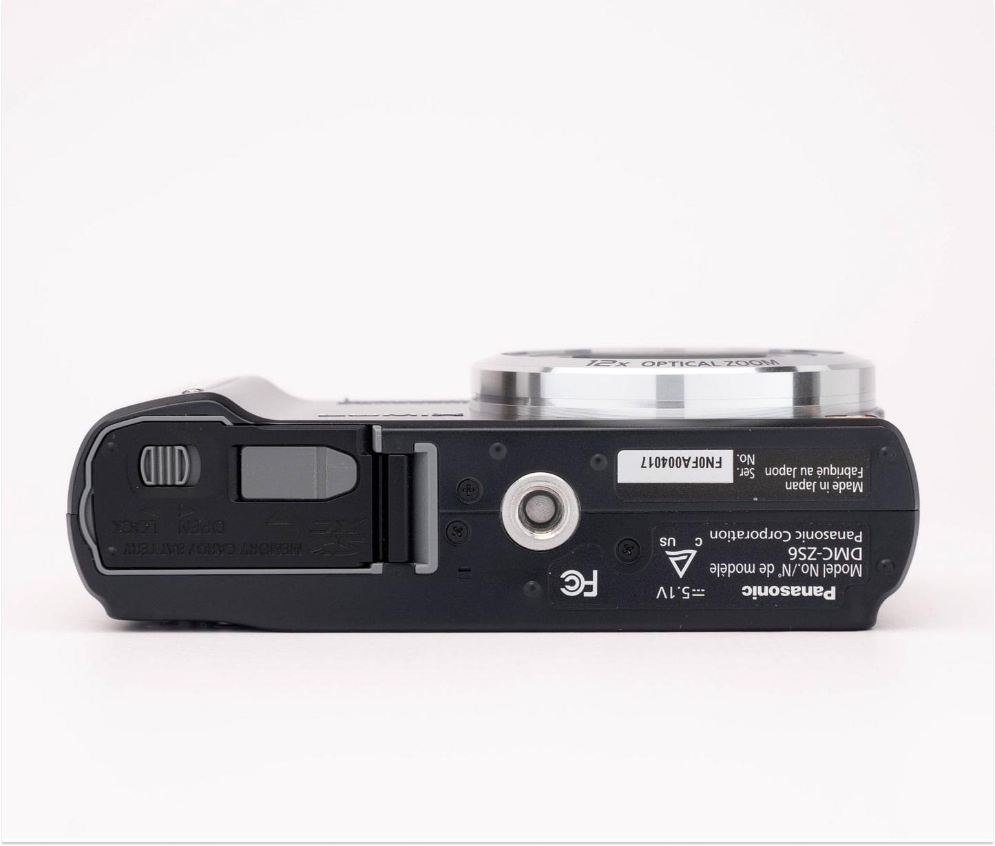 Panasonic Lumix DMC-ZS6 12.1MP Black - NEW