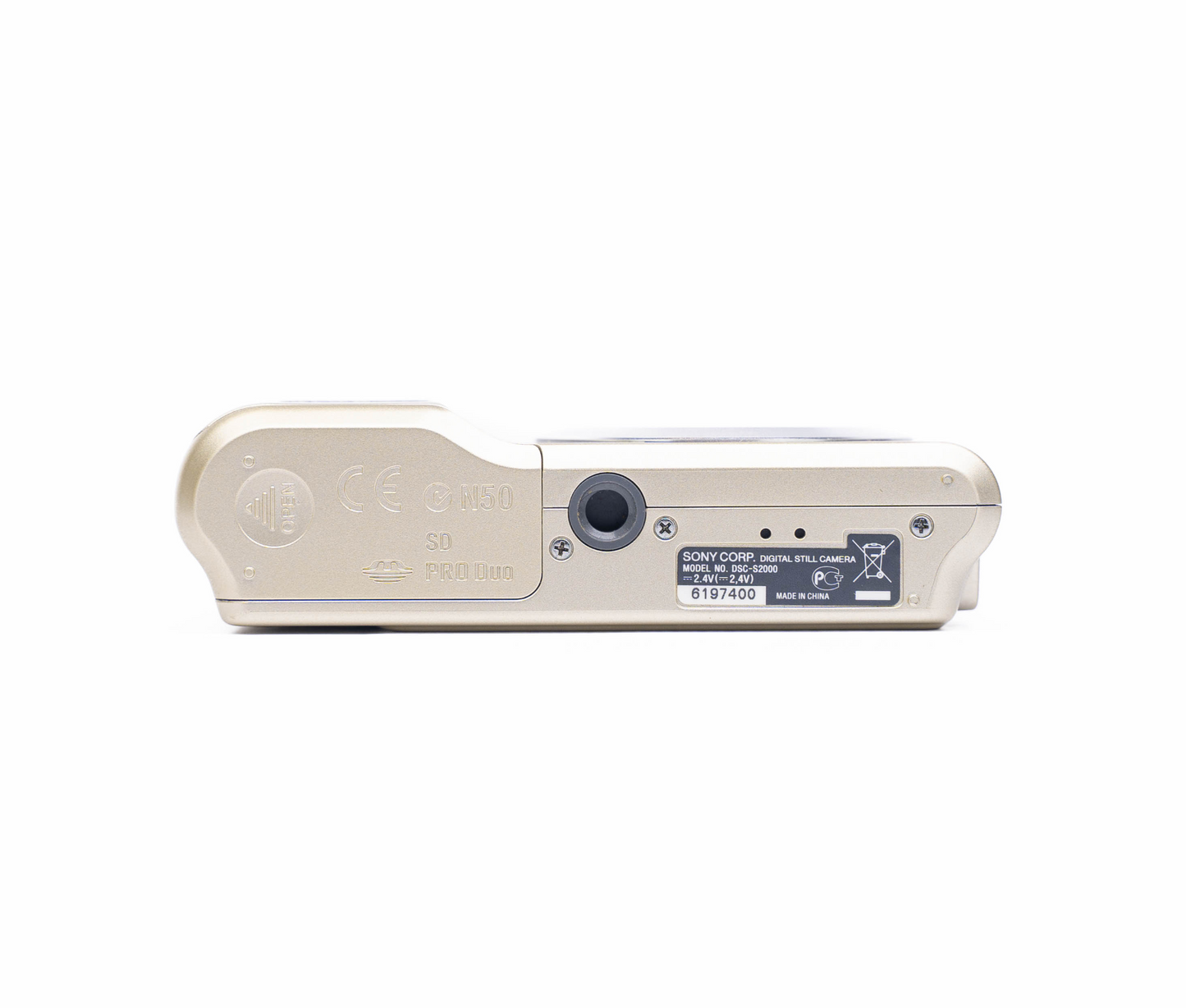 Sony Cyber-shot DSC-S2000 10.1MP Gold - Good