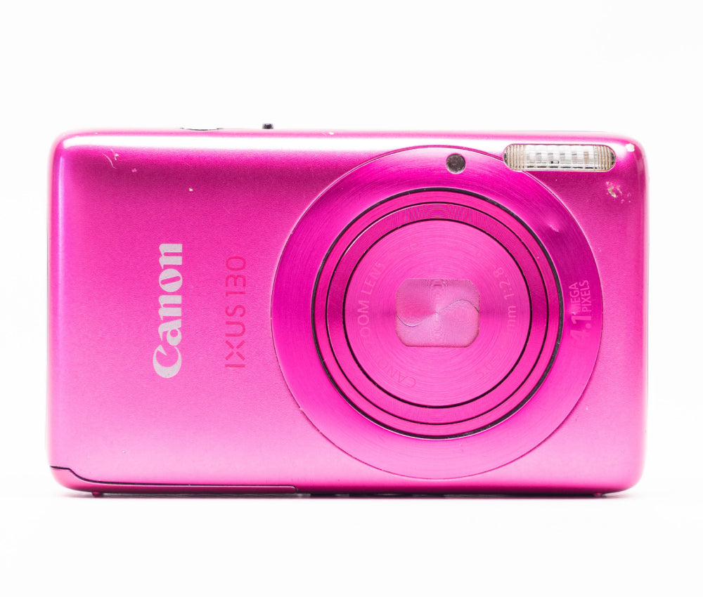 Canon IXUS 130 14.1MP Pink - Well Used