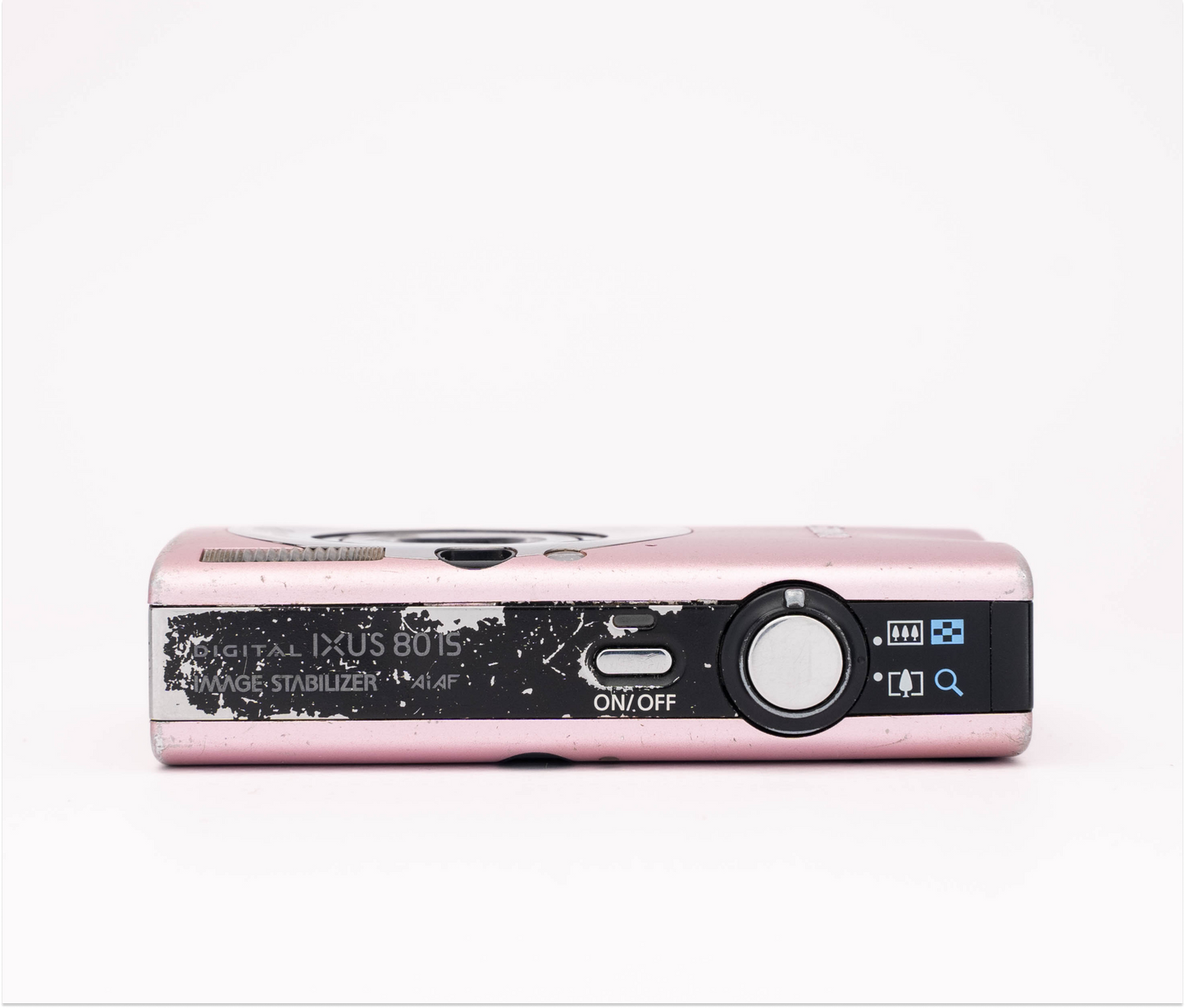 Canon Digital IXUS 80 IS 8.0MP Pink - Well Used