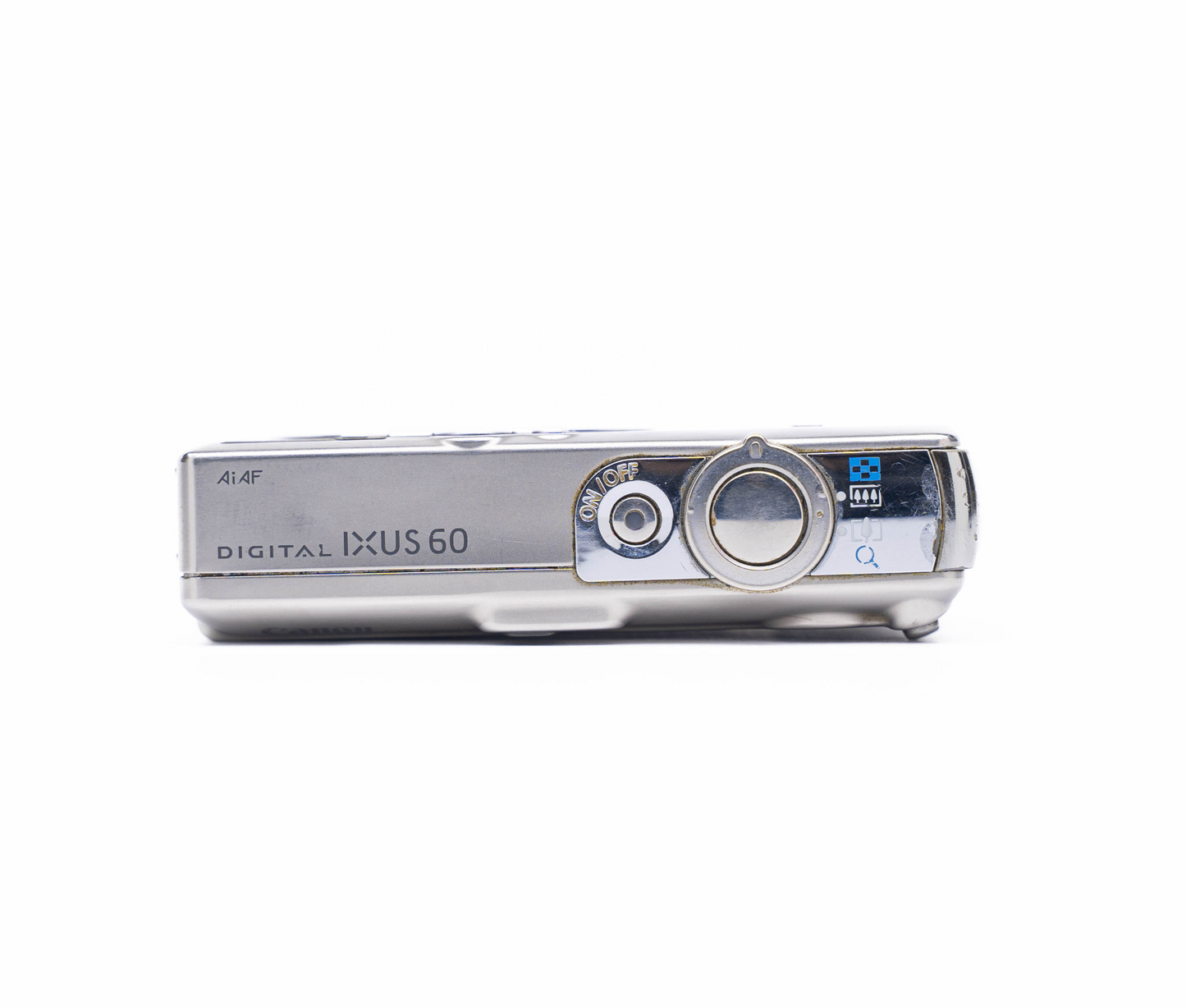 Canon Digital IXUS 60 6.0MP Silver - Well Used