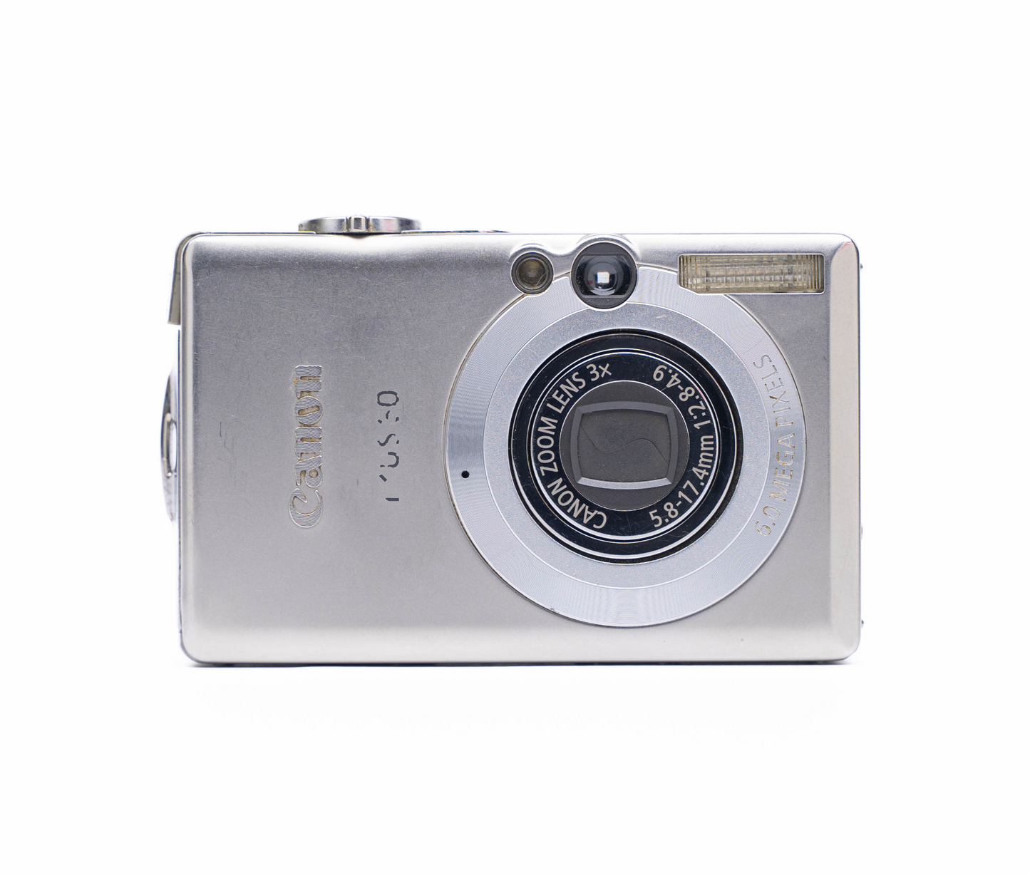 Canon Digital IXUS 60 6.0MP Silver - Well Used