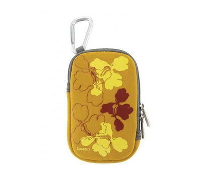 Sumdex Digital Camera Case in Yellow Flowers - NEW! - SESKO