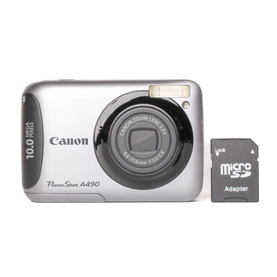 Canon PowerShot A490 10.0MP Digital Camera
