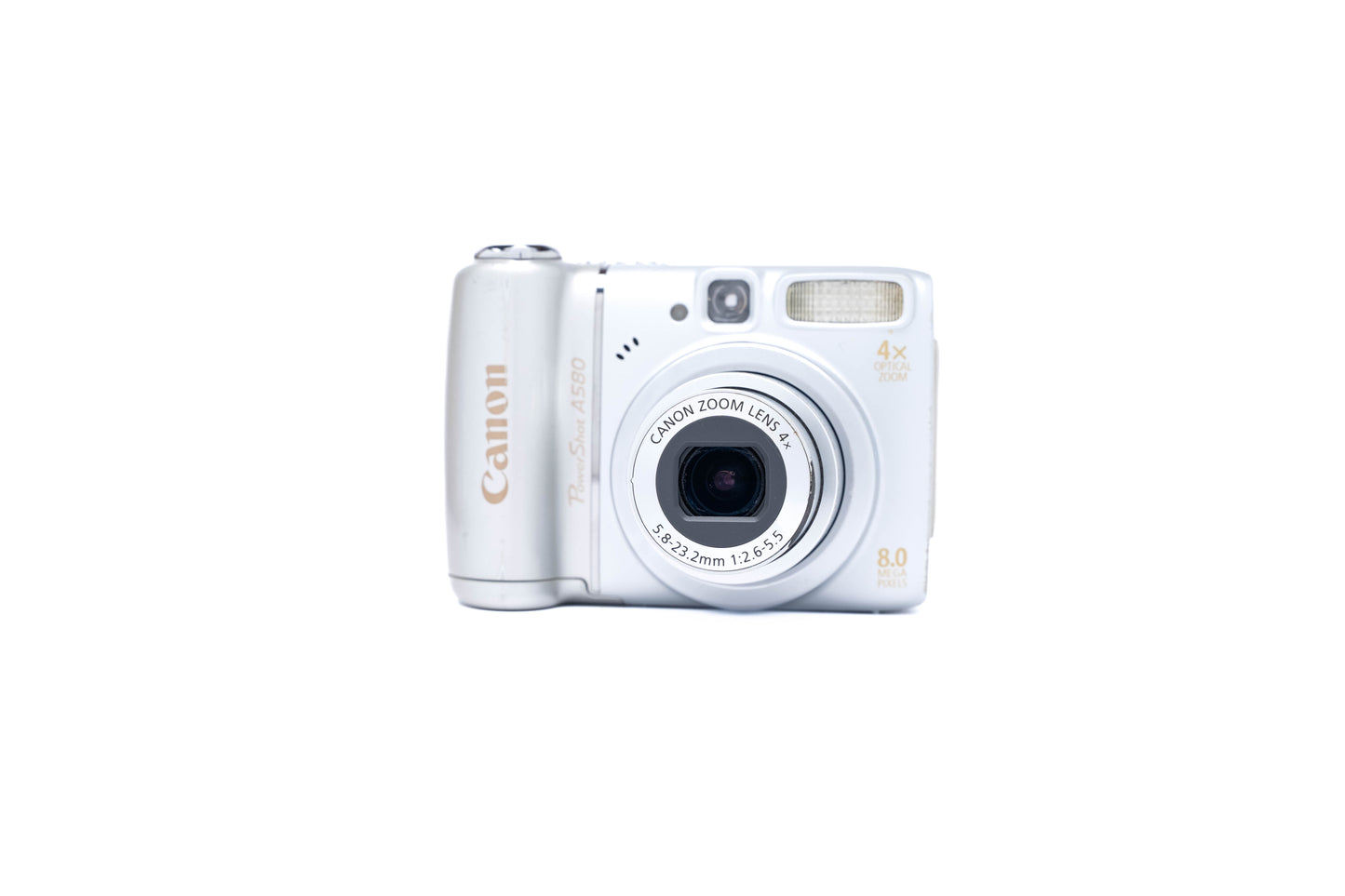 Canon PowerShot A580 8.0MP Silver - Well Used