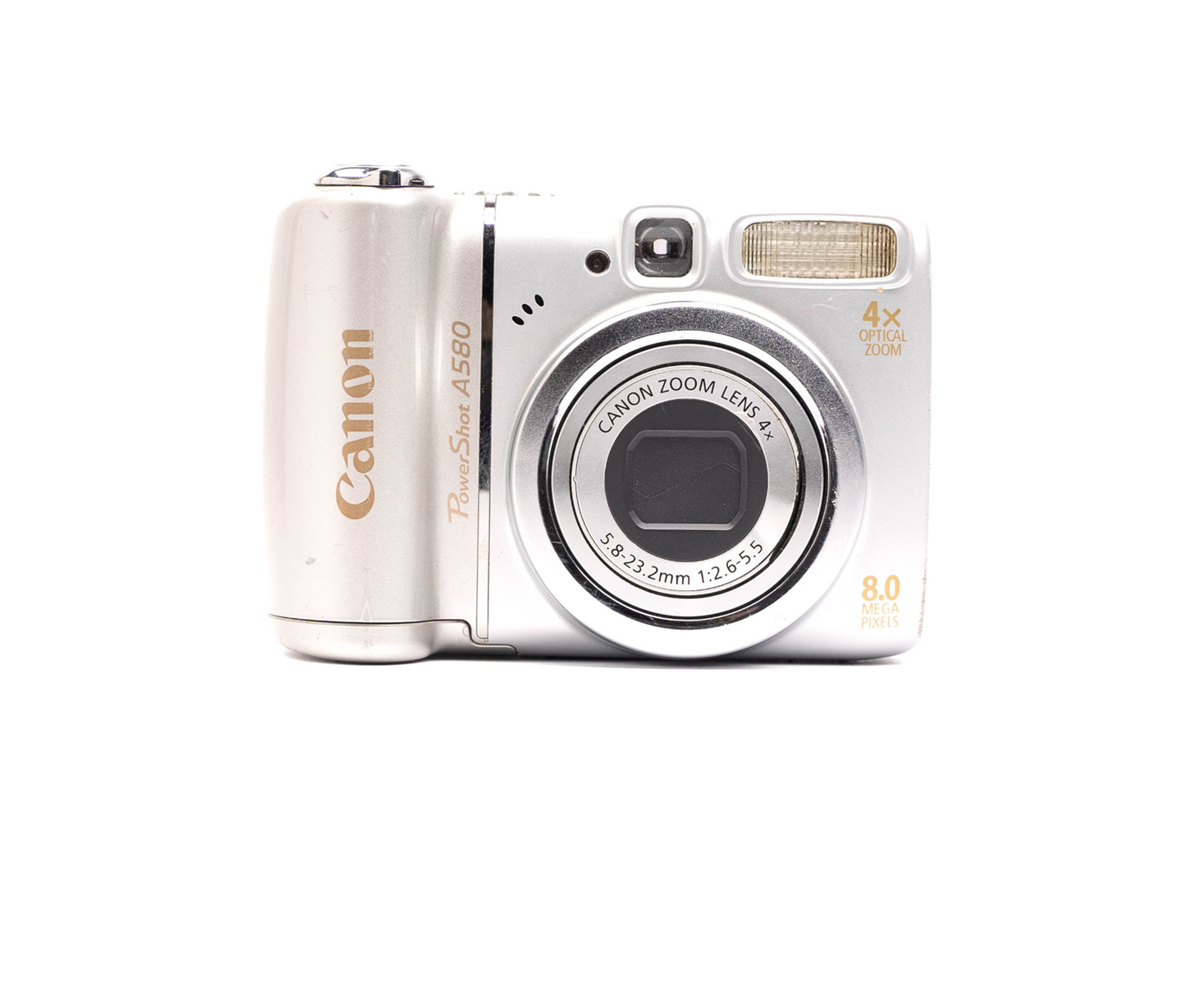 Canon PowerShot A580 8.0MP Silver - Well Used