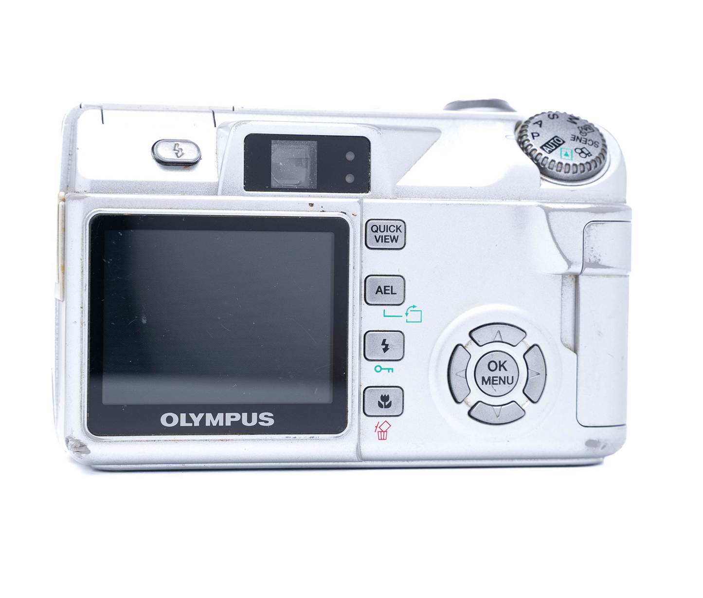 Olympus CAMEDIA C-55 ZOOM 5.1MP Silver - Well Used