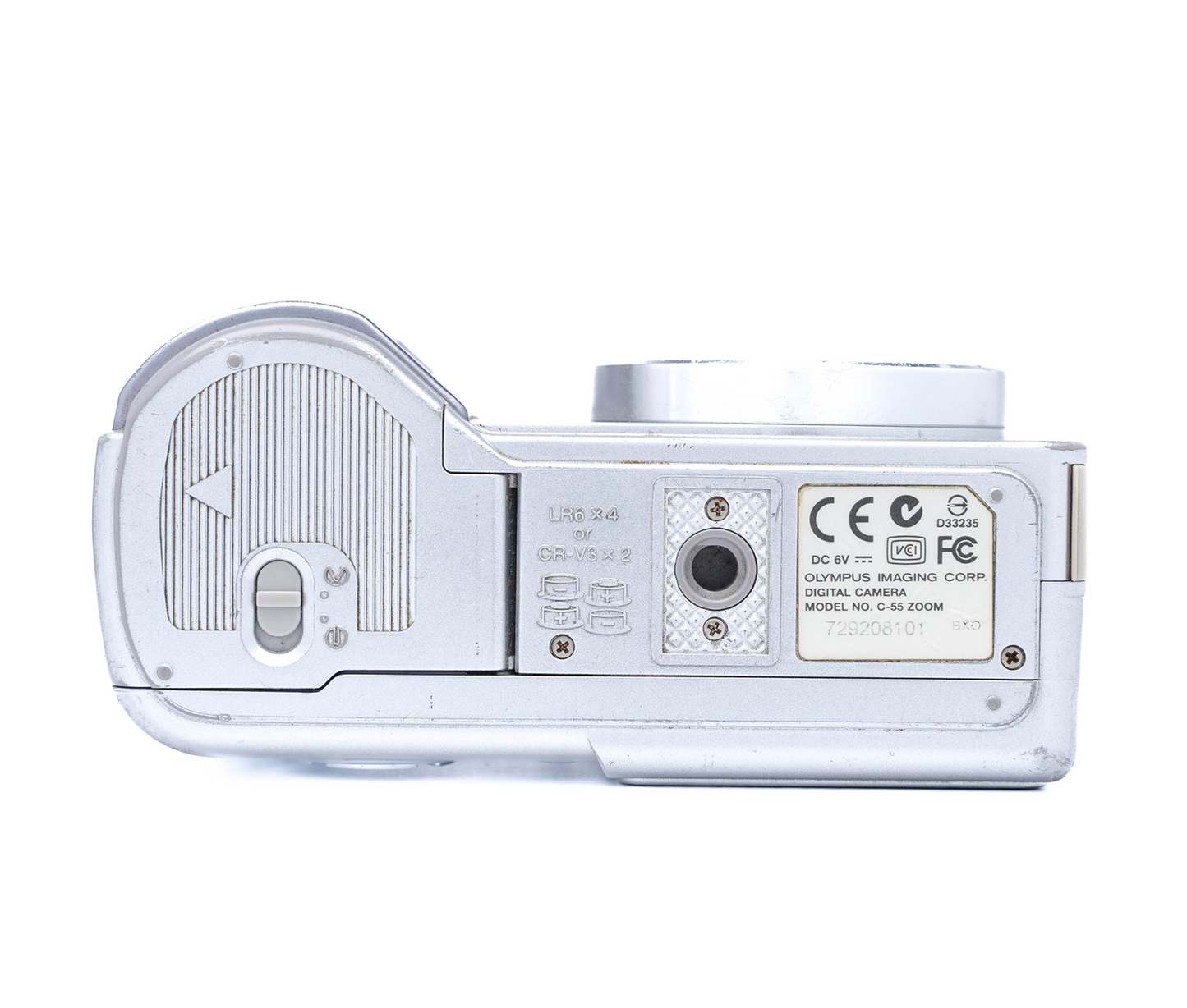 Olympus CAMEDIA C-55 ZOOM 5.1MP Silver - Well Used