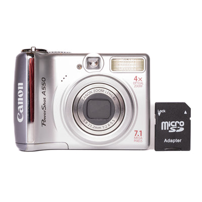Canon PowerShot A550 7.1MP Digital Camera