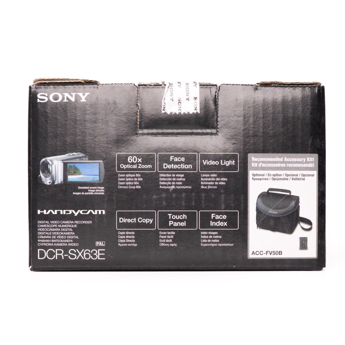 Sony Handycam DCR-SX63E 16GB Hard Disk Drive PAL Camcorder