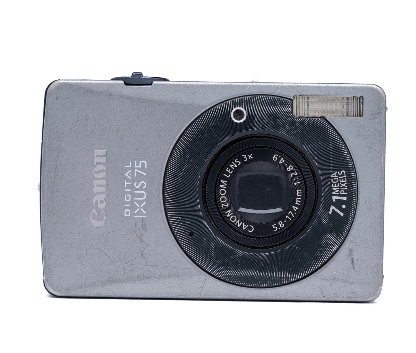 Canon Digital IXUS 75 7.1MP Silver - Well Used