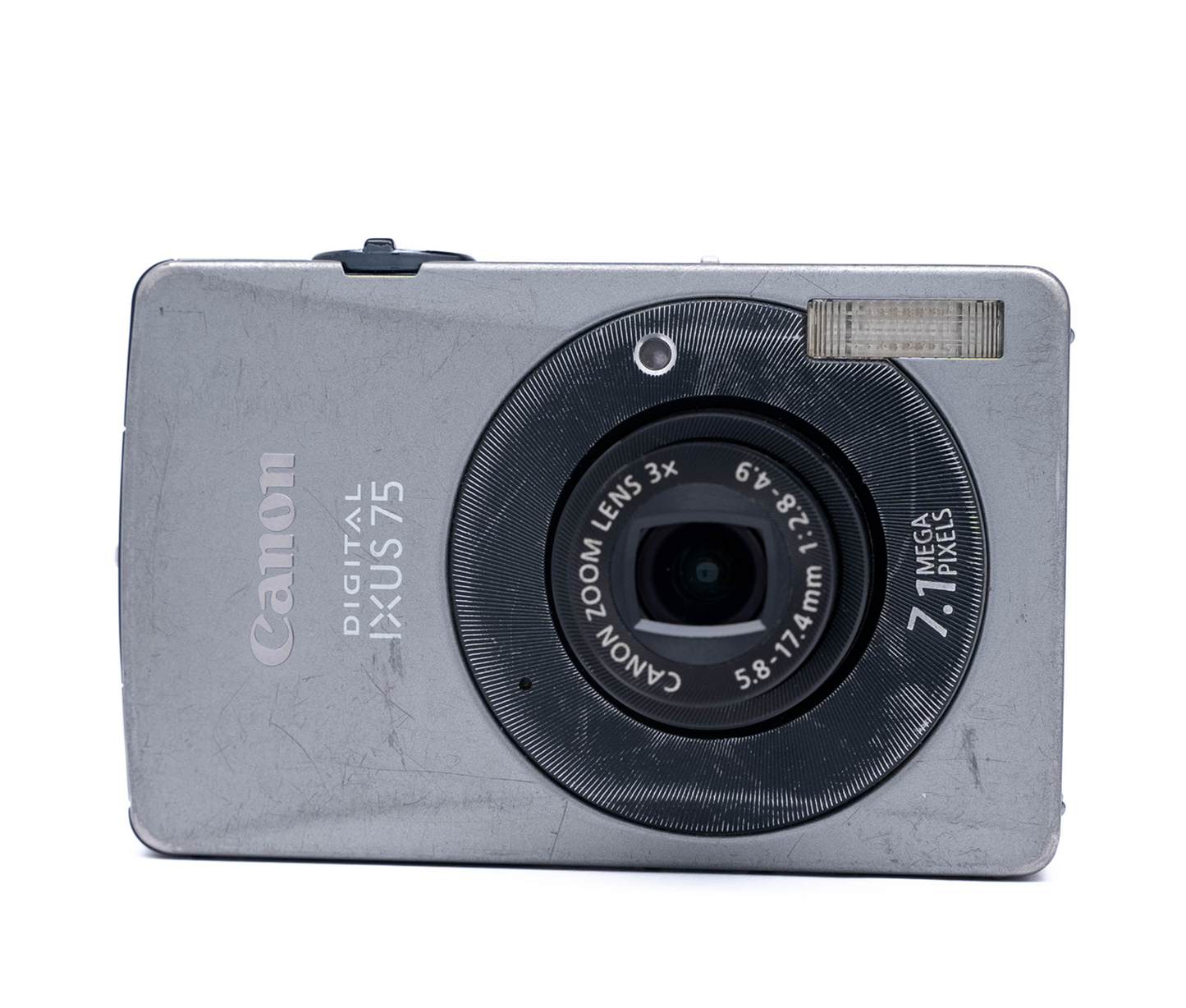 Canon Digital IXUS 75 7.1MP Silver - Well Used