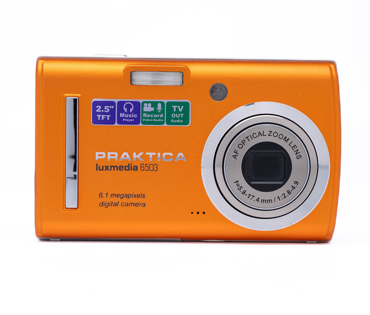 Praktica Luxmedia 6503 6.1MP Orange - Mint