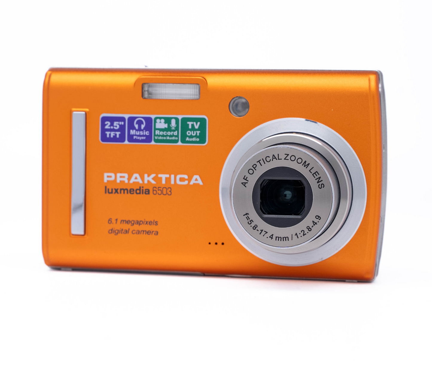 Praktica Luxmedia 6503 6.1MP Orange - Mint