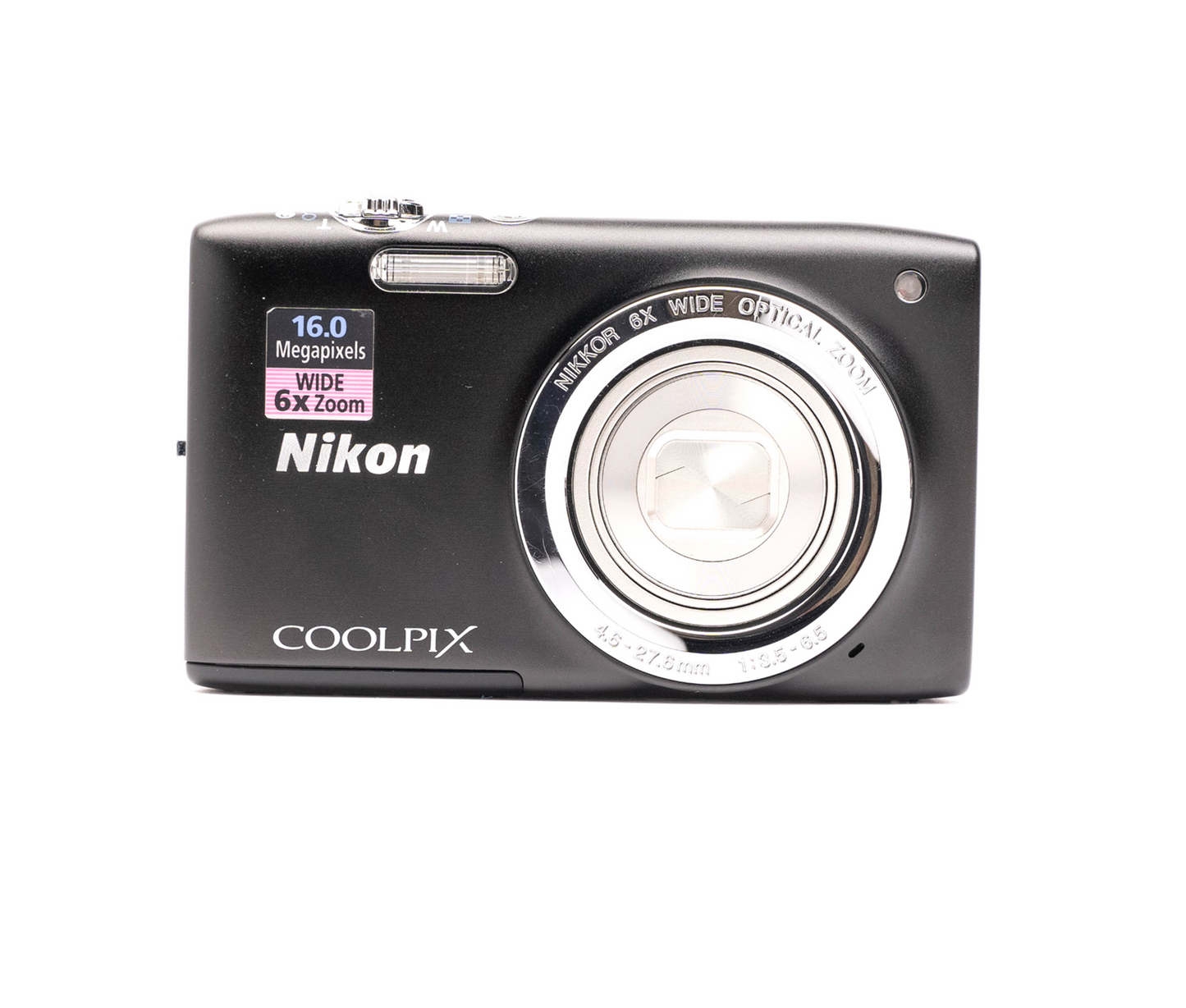 Nikon Coolpix S2700 16.0MP Black - Good