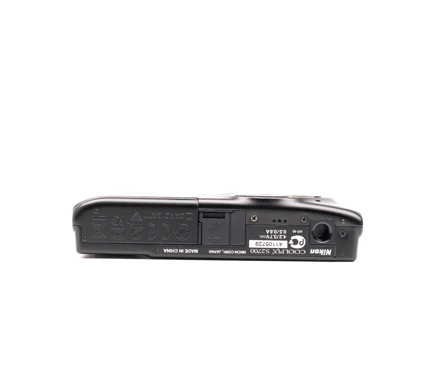 Nikon Coolpix S2700 16.0MP Black - Good
