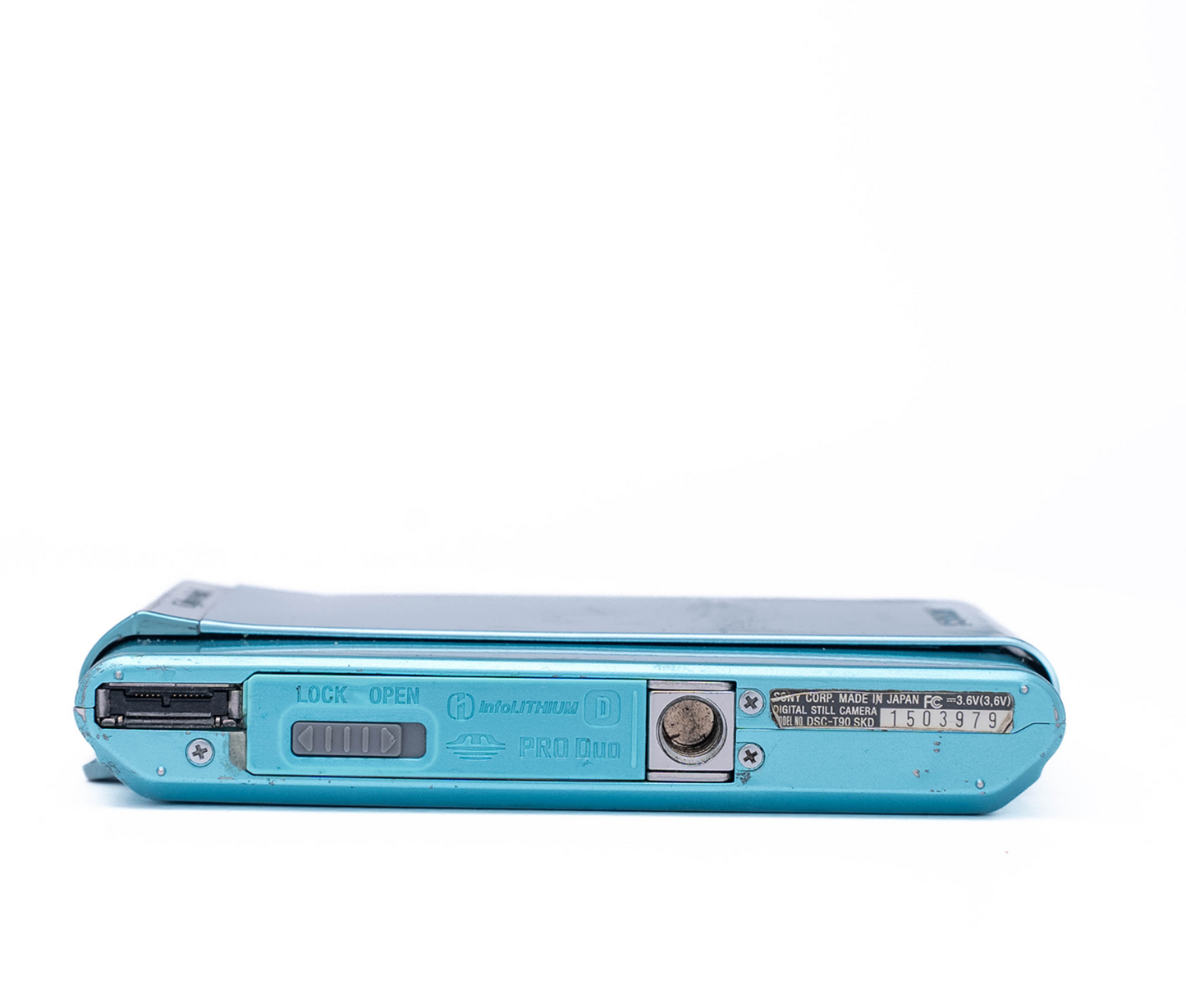 Sony Cyber-shot DSC-T90 12.1MP Blue - Well Used