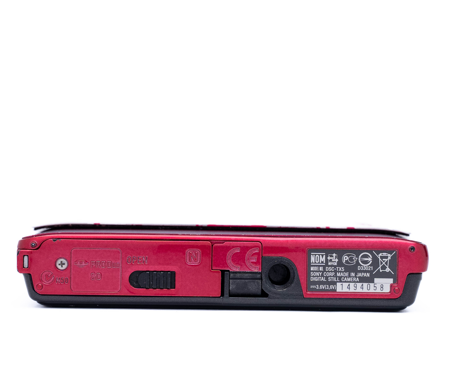 Sony Cyber-shot DSC-TX5 10.2MP Pink - Well Used