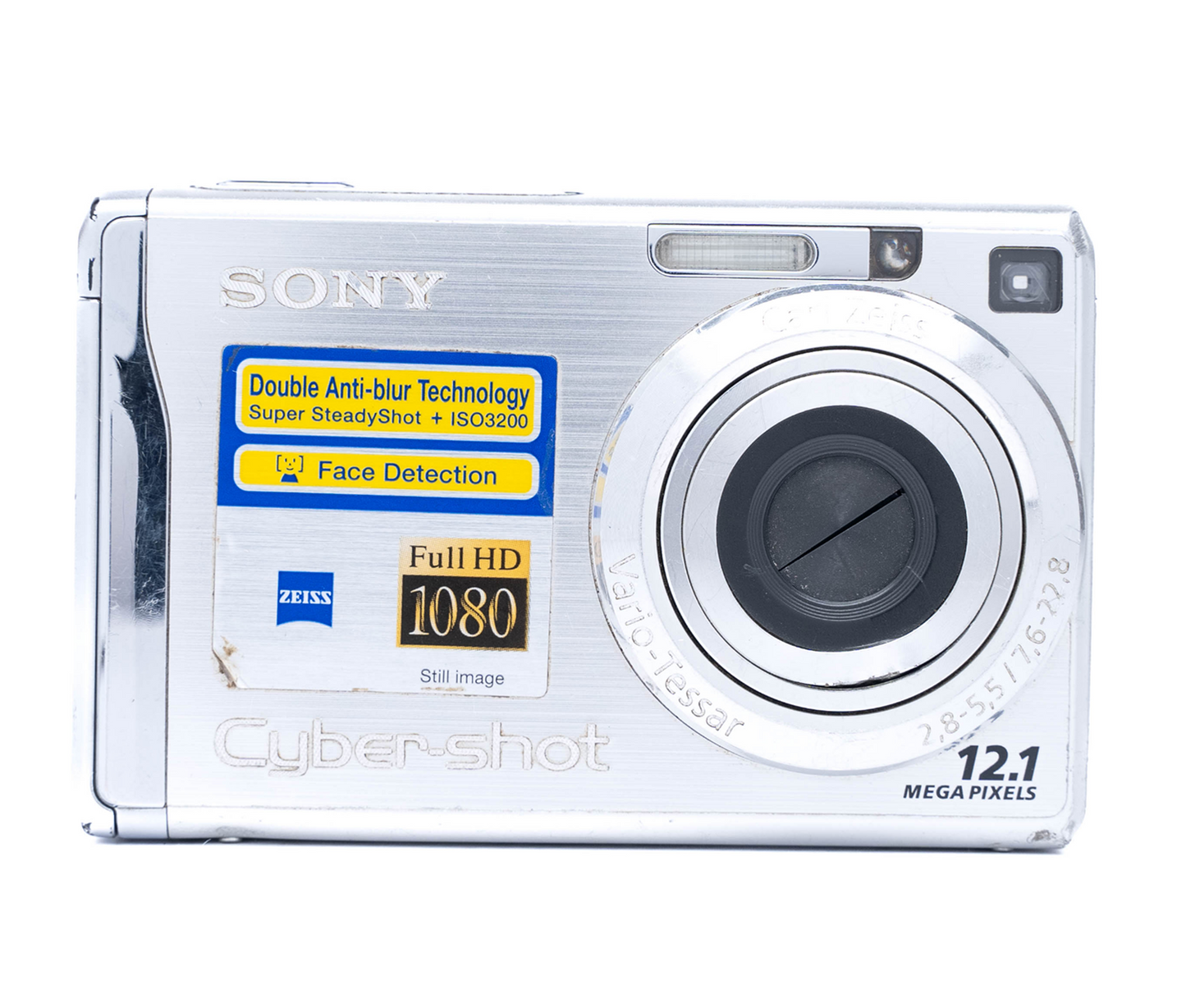Sony Cyber-shot DSC-W200 12.1MP Silver - Well Used