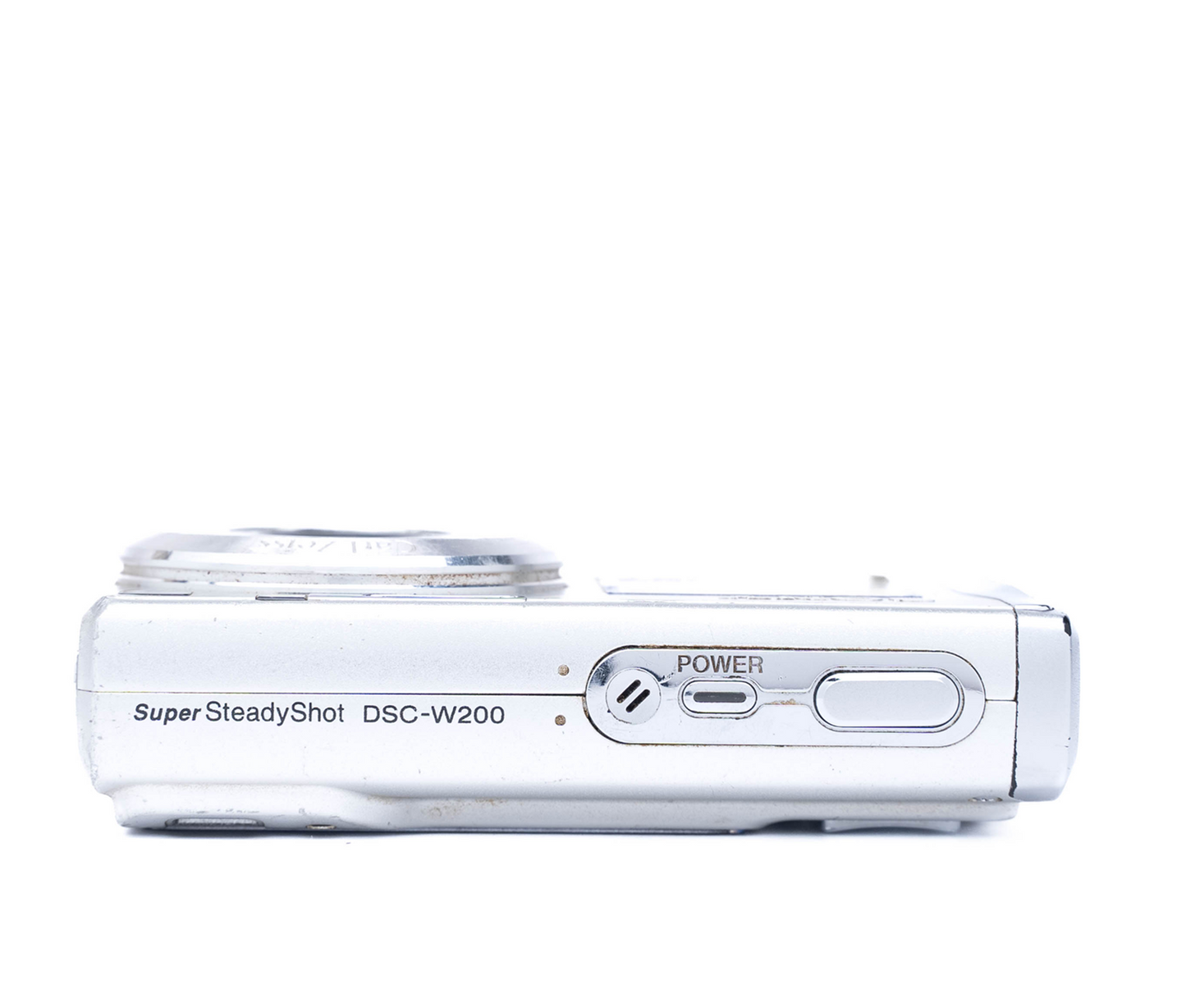 Sony Cyber-shot DSC-W200 12.1MP Silver - Well Used