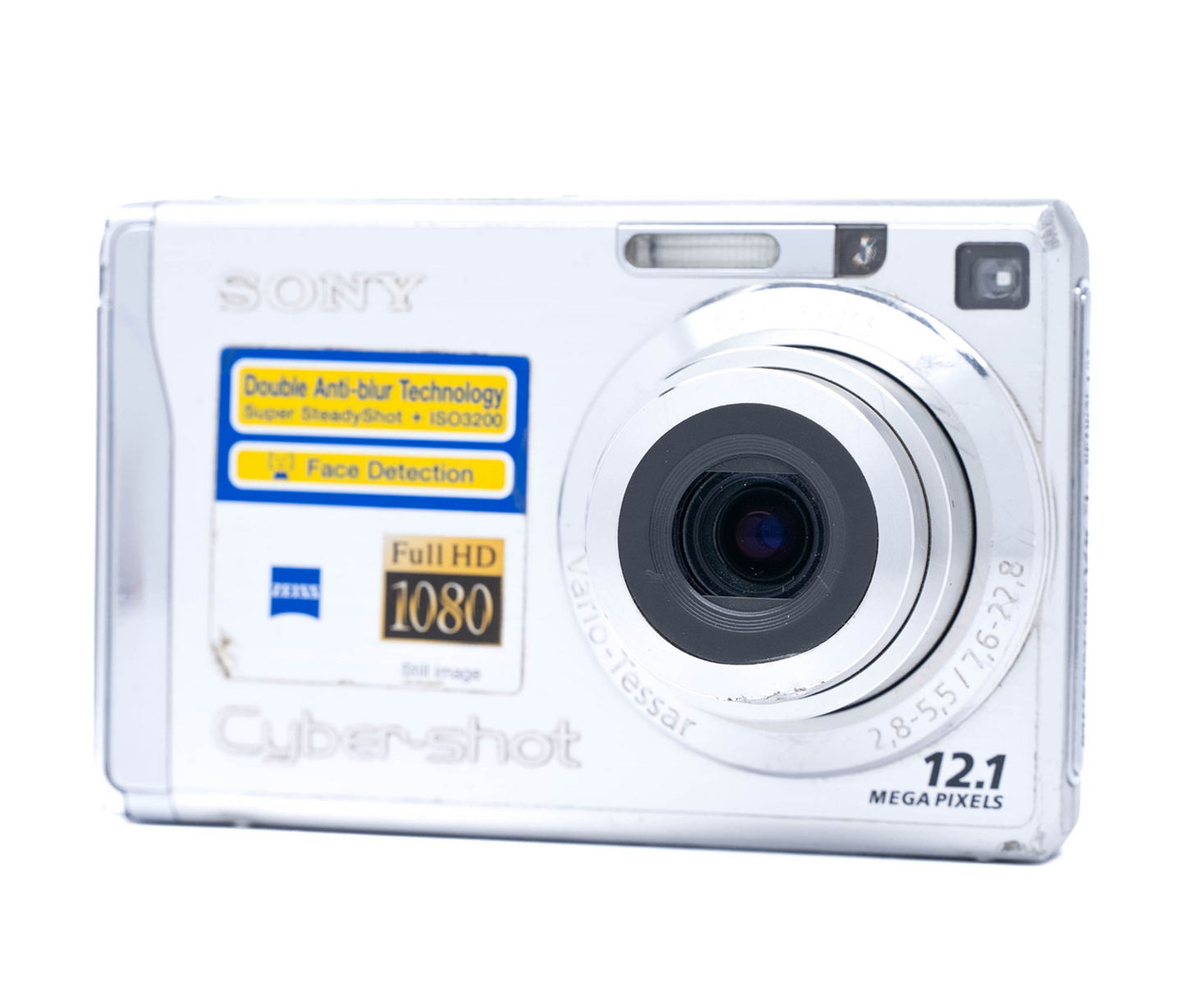 Sony Cyber-shot DSC-W200 12.1MP Silver - Well Used