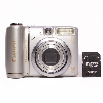 Canon PowerShot A580 8.0MP Digital Camera