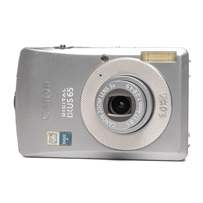 Canon Digital IXUS 65 6.0MP Silver Digital Camera - Good