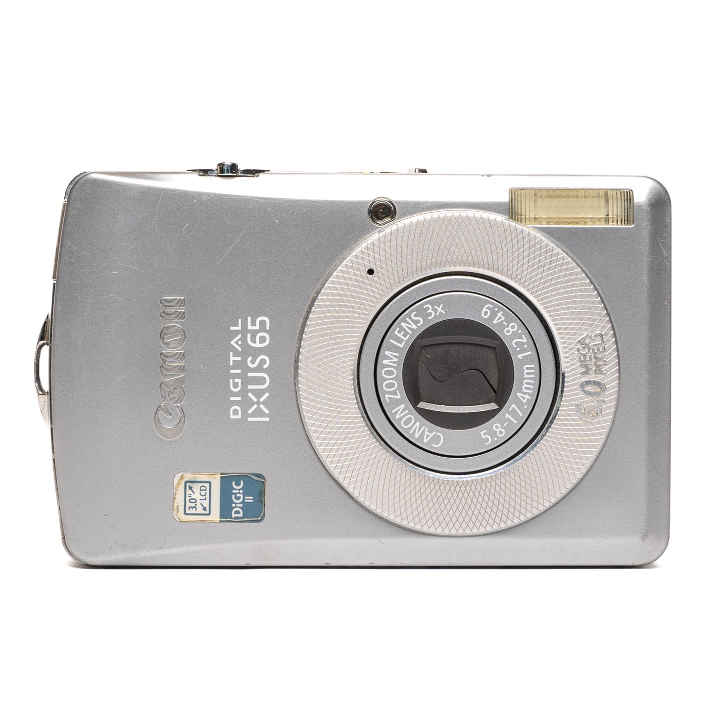 Canon Digital IXUS 65 6.0MP Silver Digital Camera - Good