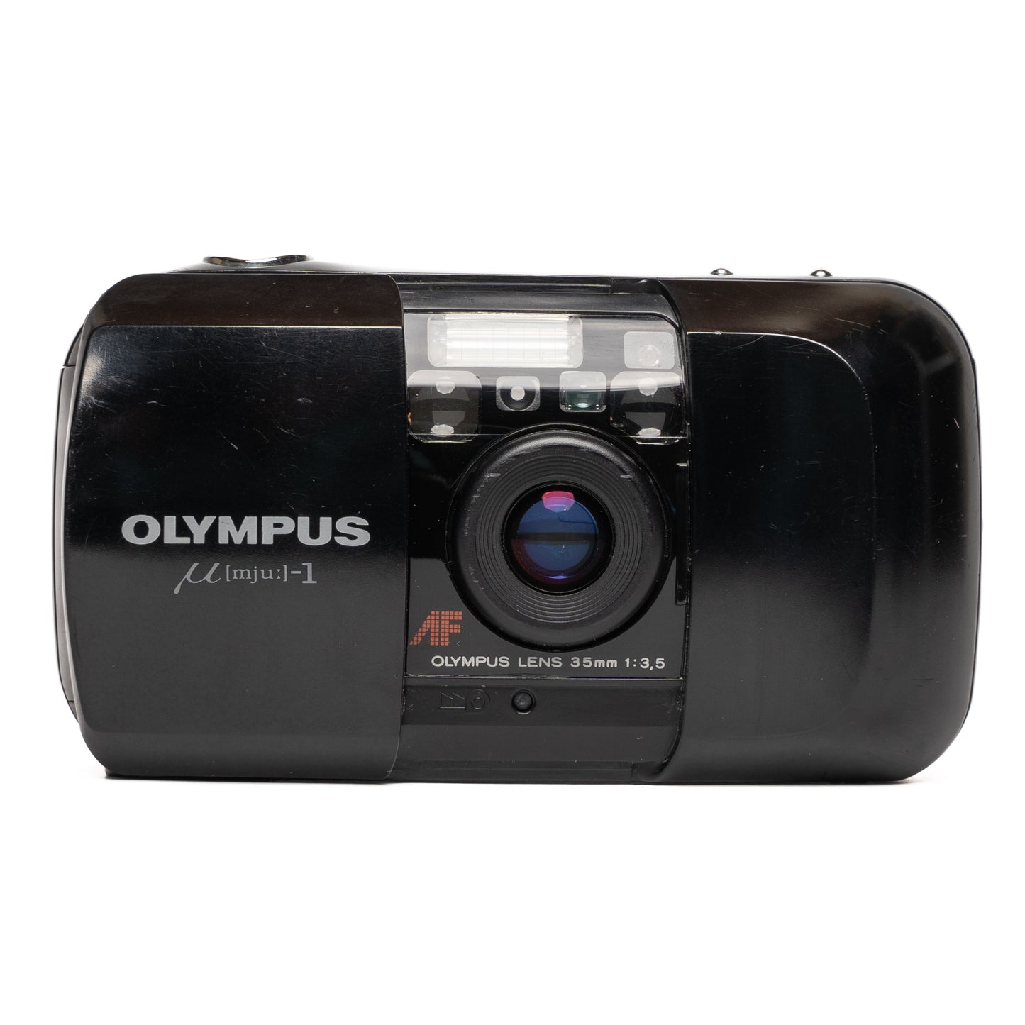 Olympus Mju I 35mm Black Film Camera - Good