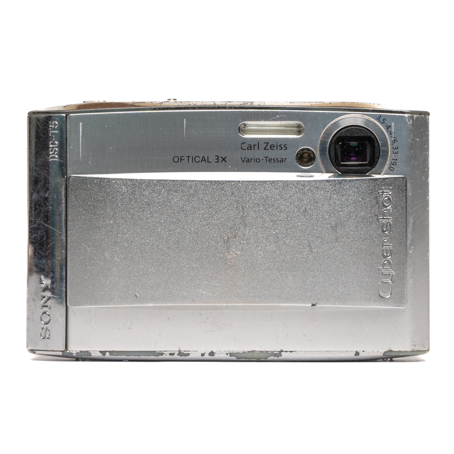 Sony Cyber-shot DSC-T5 5.1MP Silver Digital Camera - Well Used