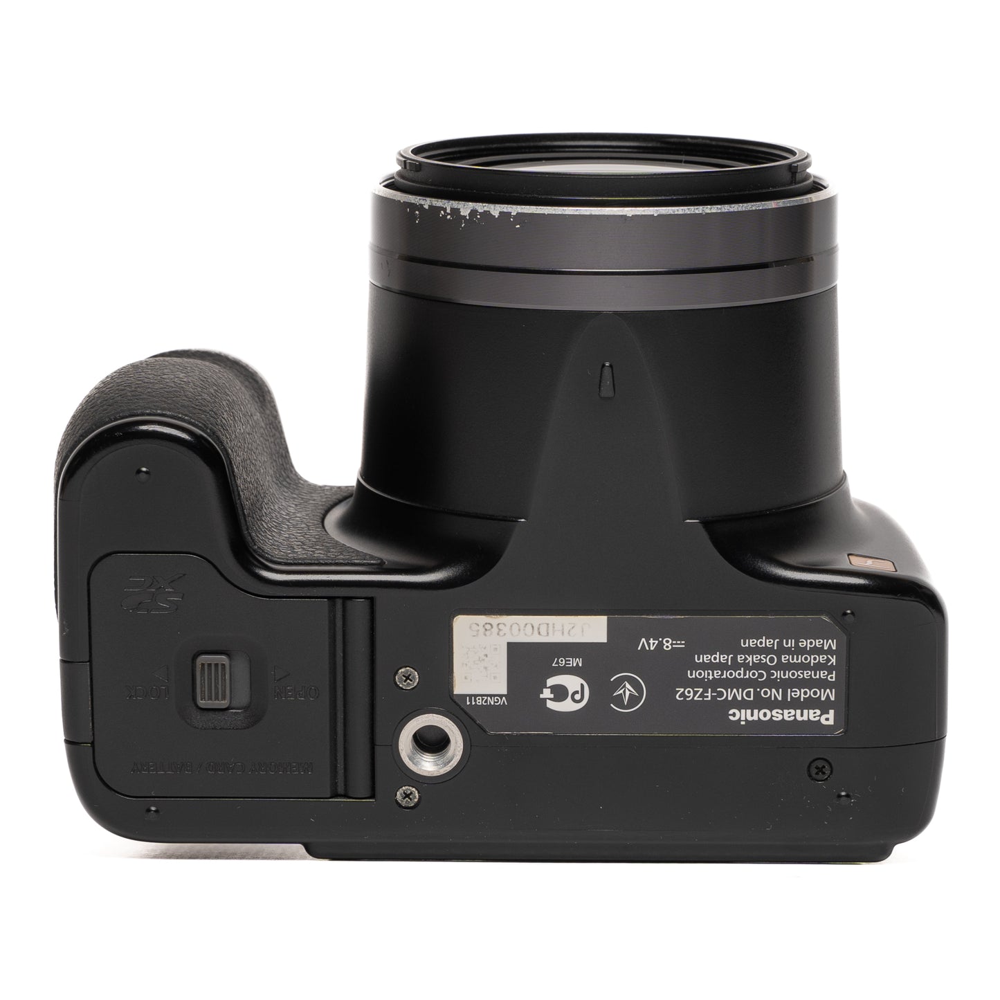 Panasonic Lumix DMC-FZ62 16.1MP Black Digital Camera - Good