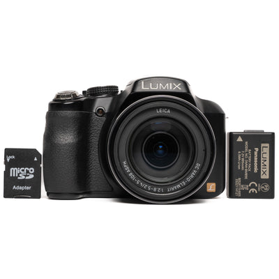 Panasonic Lumix DMC-FZ62 16.1MP Black Digital Camera - Good